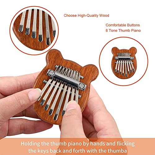 Piano à Pouce Kalimba, Piano à Doigt en Bois Massif, Portable Musique Thumb Piano, Pouce Doigt Piano, Portable… - Les Beatles, Paul McCartney, John Lennon, RIngo Starr, George Harrison Piano à Pouce Kalimba, Piano à Doigt en Bois Massif, Portable Musique Thumb Piano, Pouce Doigt Piano, Portable… – Image 6