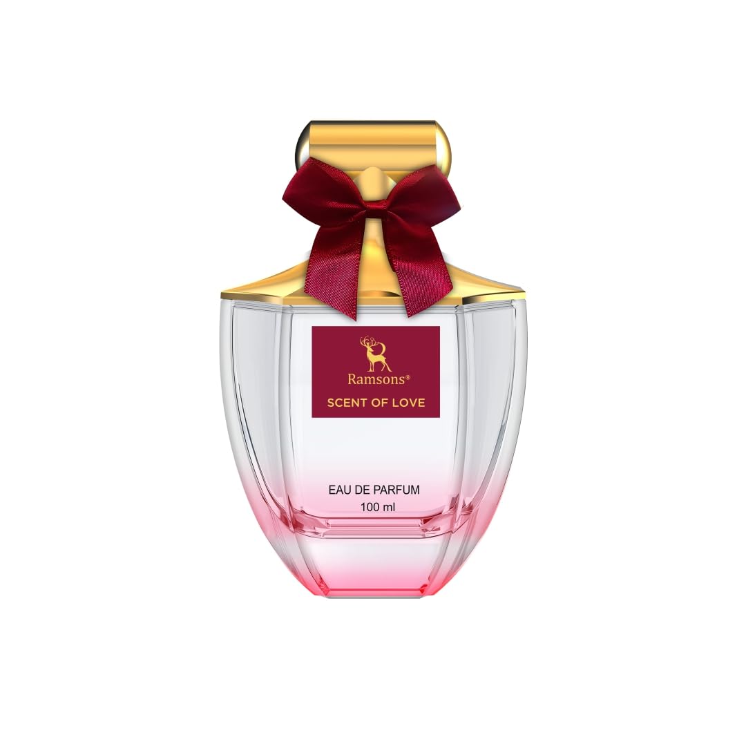 Ramsons - SCENT OF LOVE Eau De Parfum | 100ML |Perfume For Women | TN - Lemon, Bergamot, Nectarine, Green | MN - Rose, Lavender, Orchid, Voilet | BN - Vanilla, Musk, Cedar, Cashmere Wood, Sandal-image-13