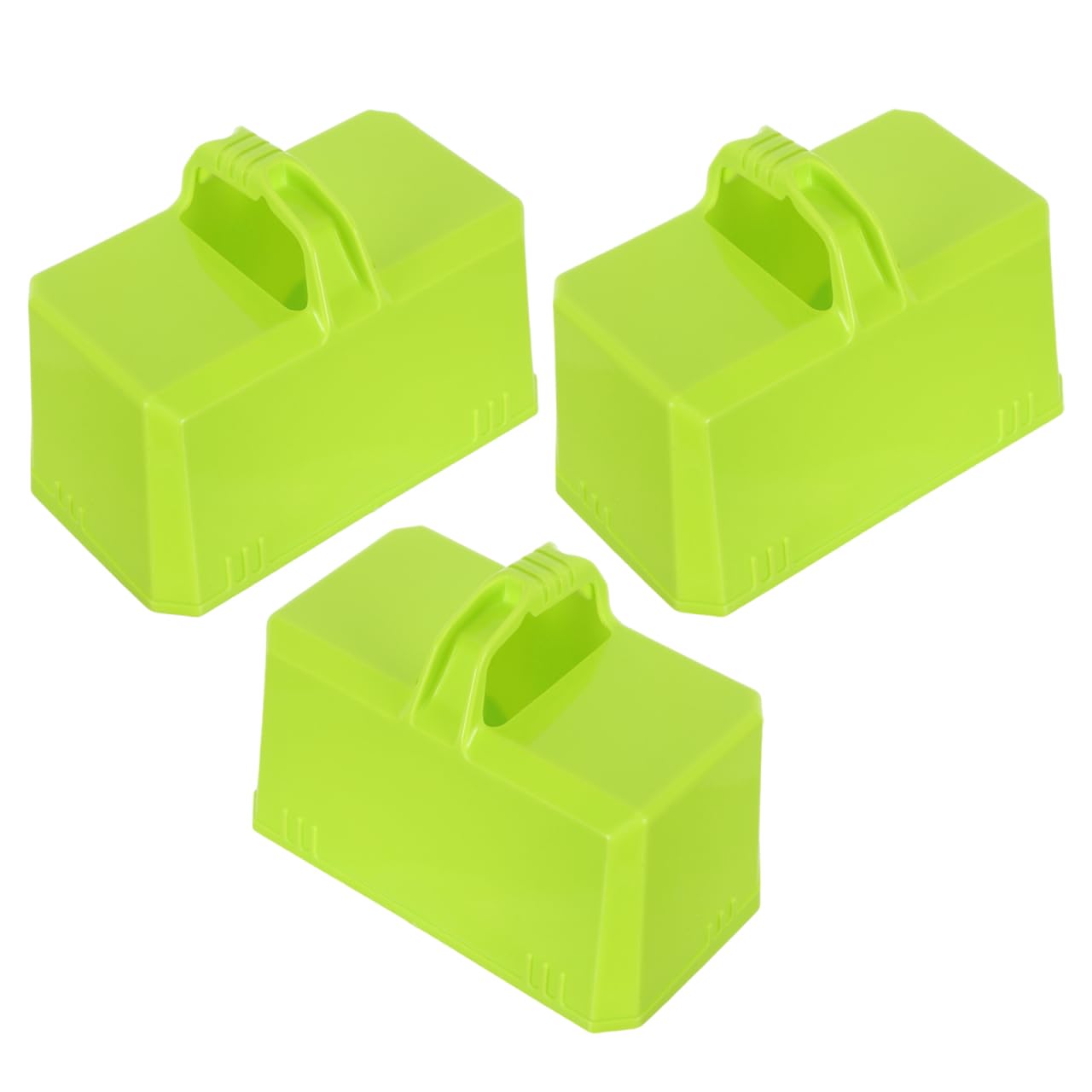 BESPORTBLE 3Pcs Winter Snow Brick Maker DIY Sand Brick Mold for Outdoor Fun for Building Snow Forts and Summer Sandcastles Design for Family Play