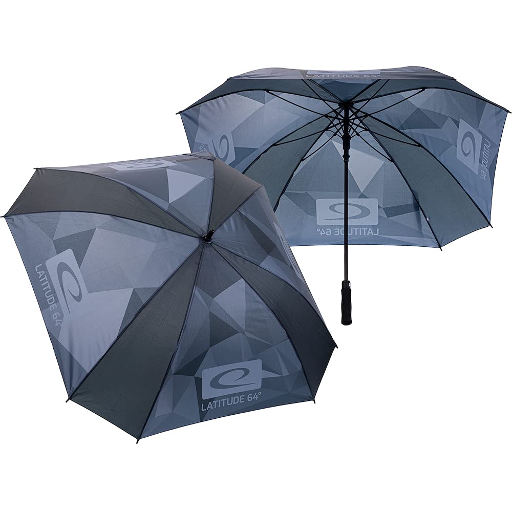 Latitude 64 60" Arc Disc Golf Umbrella - Gray Camo