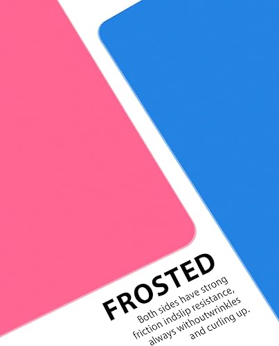 Miniatura 7 de IKOCO - Tapete de silicona grande, 23.6 x 15.7 pulgadas, tapete de silicona para manualidades de masa de juego y moldes de resina antiadherente,