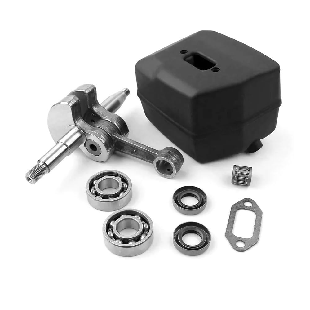 Kit de Junta de silenciador de Escape, Sello de Aceite, cojinete de cigüeñal, for Motosierra XP 61 66 162 266 268 272 Replacement Parts