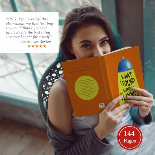 Image of Self-Exploration Journal - Guided Prompts for Mindfulness, Self-Discovery, Personal Growth & Mental Wellness | What I Found When I Looked
