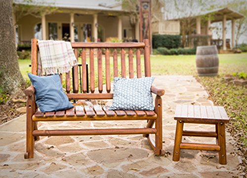 Leigh Country Tx 36005 Amber-Log Double Rocker, Honey #TOP2