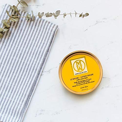 Miniatura 5 de Bálsamo de loción sólida Aceites naturales Mango, karité, cacao y coco Rico en mantequilla, hidratación para curar y suavizar la piel áspera, seca e