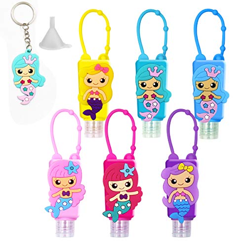 6 Piezas Botellas de Viaje Portátiles para Niños