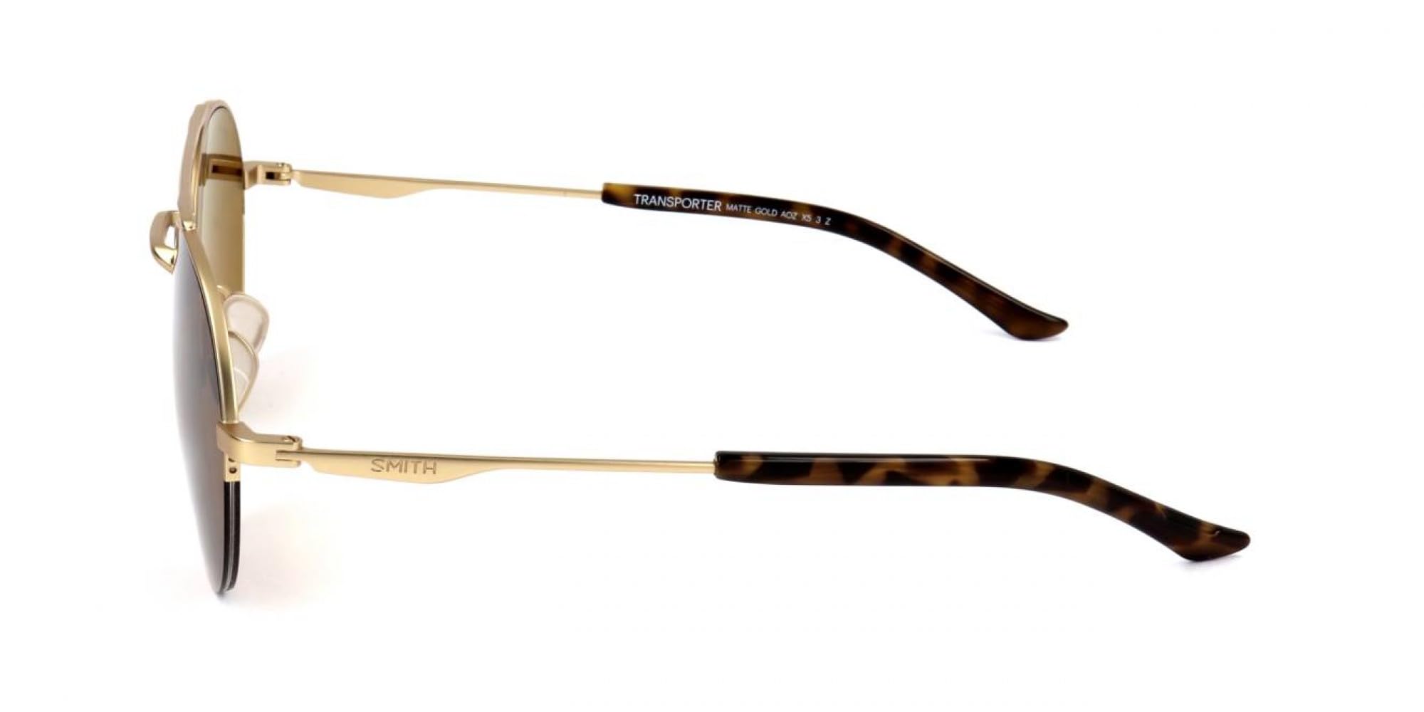 Smith TRANSPORTER Okulary Słoneczne AOZ SEMIMATT GOLD 52/20/140 UNISEX