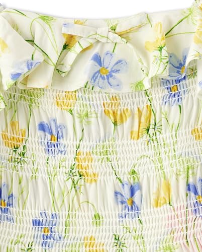 Image of The Children's Place Baby Girls' Short Sleeve Smocked Summer Dresses