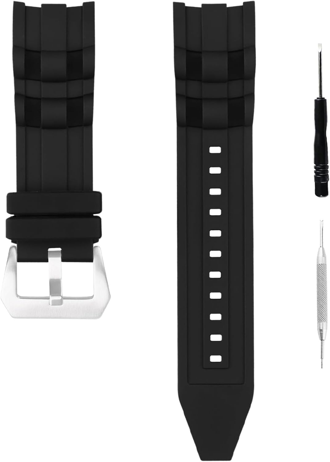 Rubber Watch Band Compatible for Invicta Pro Diver 6977 6978 6981 6983 6984 6986 6991 6996 26mm Silicone Strap Replacement for men and women wirst watchband