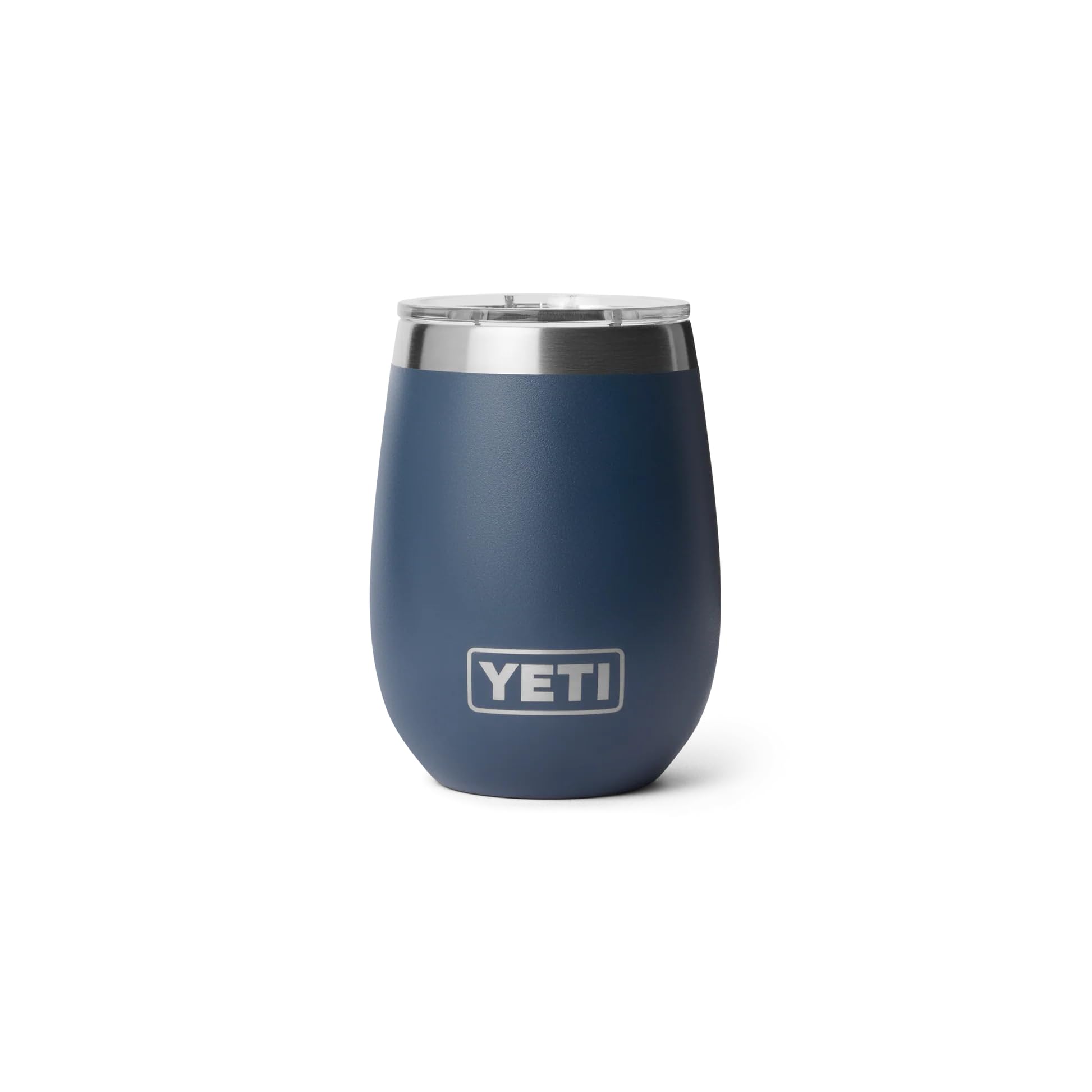 YETI Rambler Verre à vin avec revêtement en céramique DuraSip, bleu marine, 295 ml