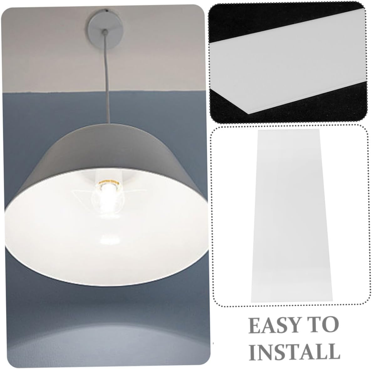 Diy Lamp Bottom Diffuser Astigmatism Lampshade Plate Ceiling Light Diffuser Pendant Light Shading for Soft Lighting