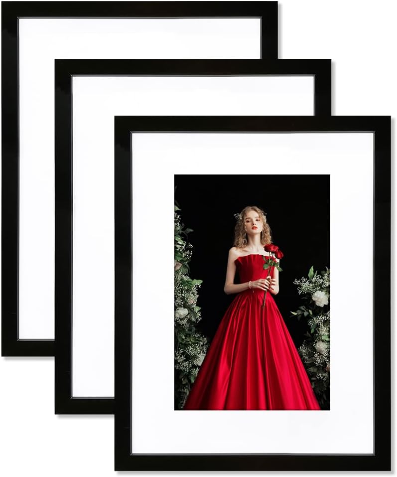VNVNK 17x22 Frame Black, 17x22 Picture Frame without Mat