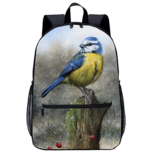 Sac à dos adulte enfant oiseau imprimé 3D - 45x30x15cm