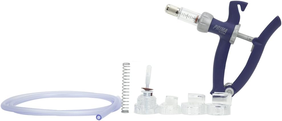 Neogen 205803 Prima Premium Adj 2mL Vaccinator, Blue