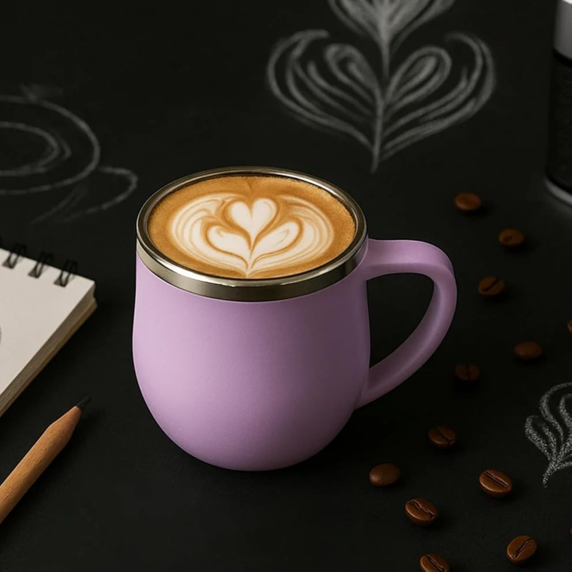 Steel Cup Set, 6 Pcs Insulated Mug Set