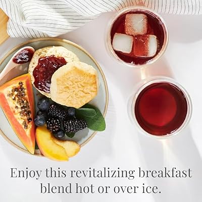 The Republic of Tea Lucky Irish Breakfast Black Tea Bags, Naturally Caffeinated, 50 Servings