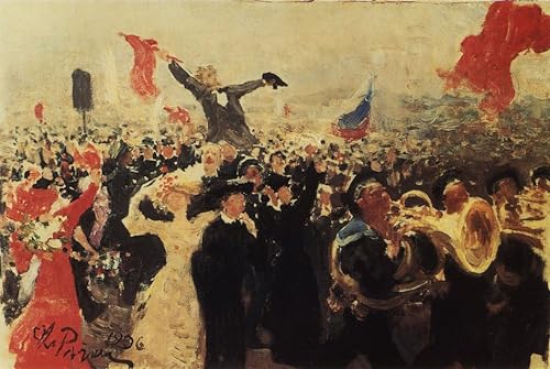 Affiches d'Art Il Ya Repin pour Salon Élégant 60x90cm