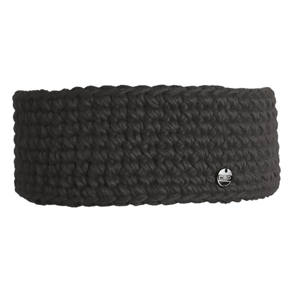 CMP - Woman Knitted Headband, Black, U