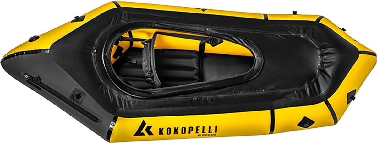 Kokopelli Packraft - Rogue Spraydeck Inflatable Packraft with Quick Access Storage (Tizip) - Outdoor Gear of The Year!