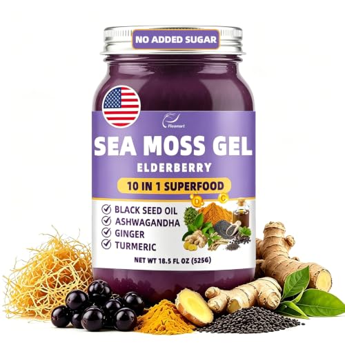 Wildcrafted Elderberry Sea Moss Gel