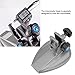 Micrometer Stand, 0-100mm Holder Base,Metal Precision Stable Sturdy Anti Slip Fixed Support for Machinist Engineer Measuring Cutting Tool Work Precision Micrometer Holder Stand Base