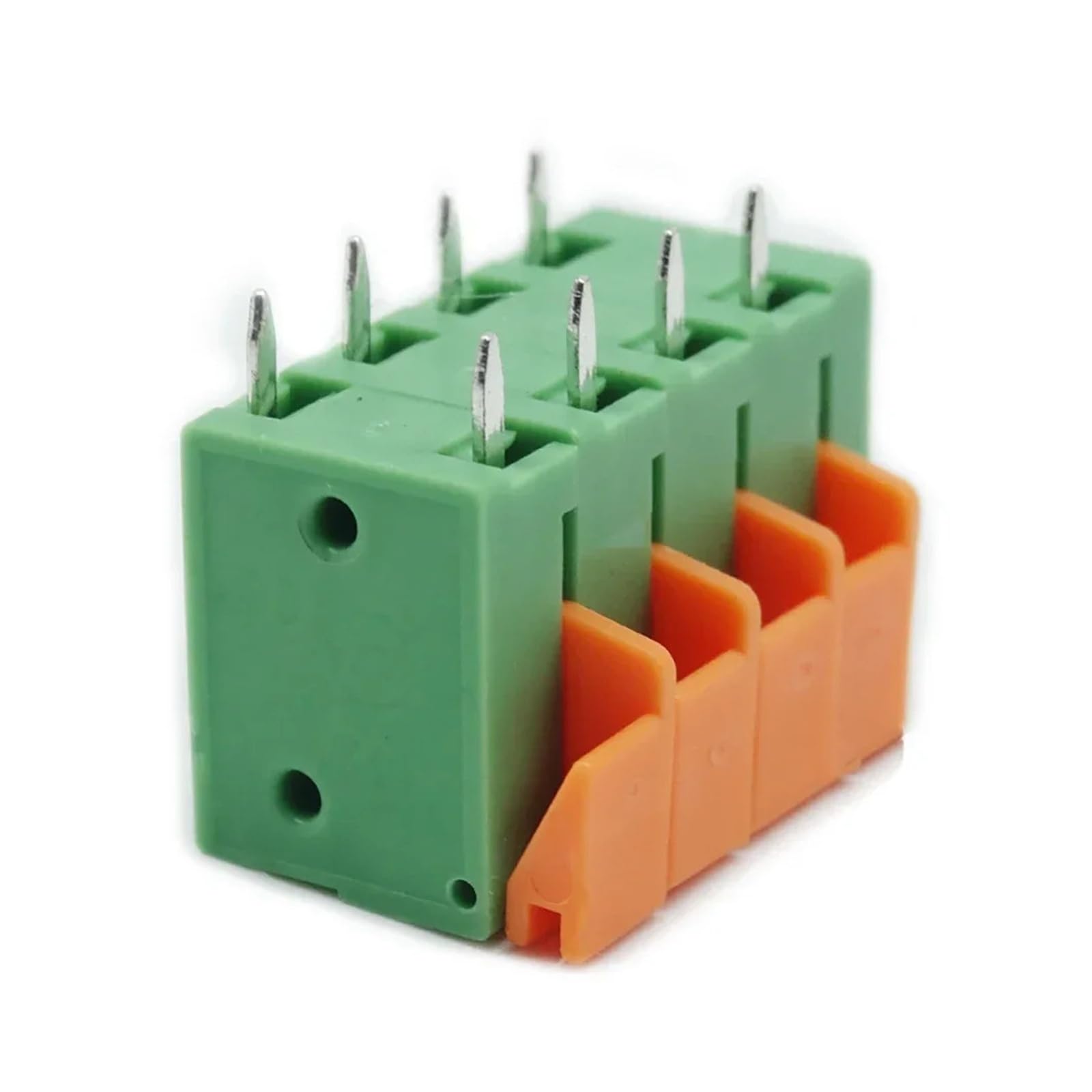 10 sztuk 2,54 mm KF141V KF141R blok zaciskowy bez śrub sprężynowych prosty / wygięta stopka 2/3/4/5/6/7/8/9/10P złącze