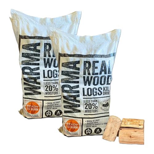 106L Kiln Dried Real Wood Logs Mixed Premi...