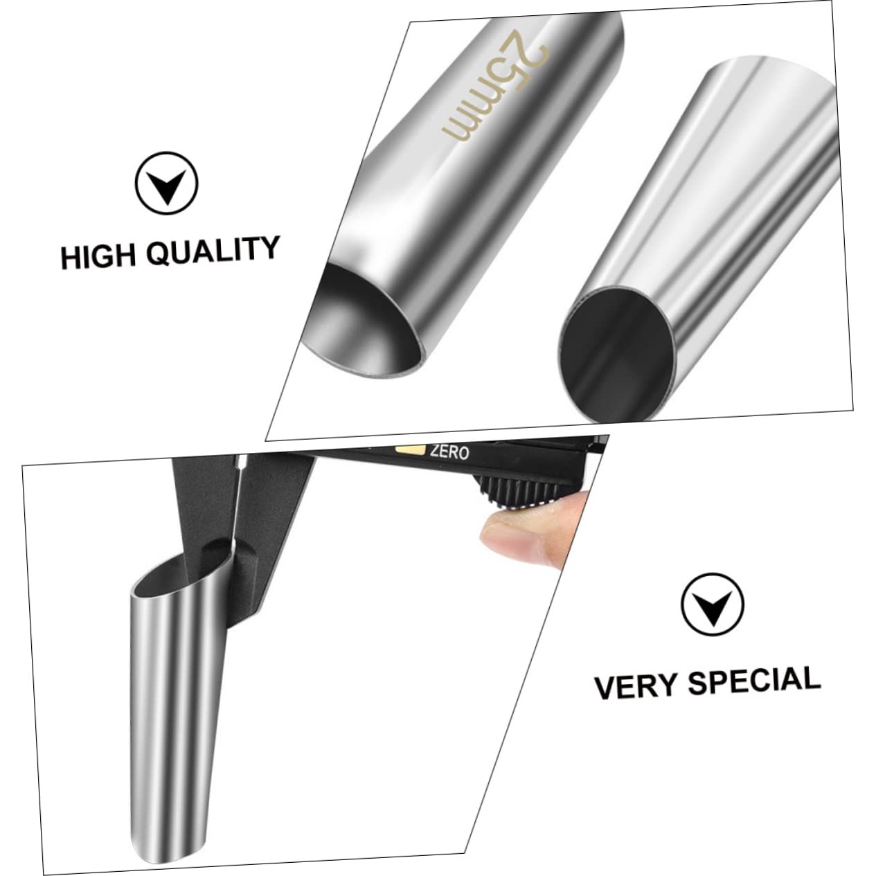 Housoutil Lot De 3 Buses De Calfeutrage Pratiques Autocollantes Pour Finition De Mastic En Acier Inoxydable Pour Décoration Intérieure 18 Pièces X 3
