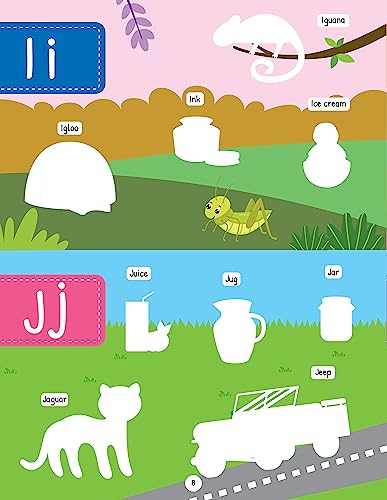 Image of My First Sticker Book - ABC Alphabet - Activity Book for Kids with 100+ stickers - Age 3+
