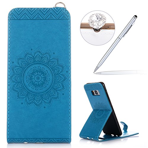 Cover Galaxy S8 Plus Blu,Custodia Galaxy S8 Plus a...