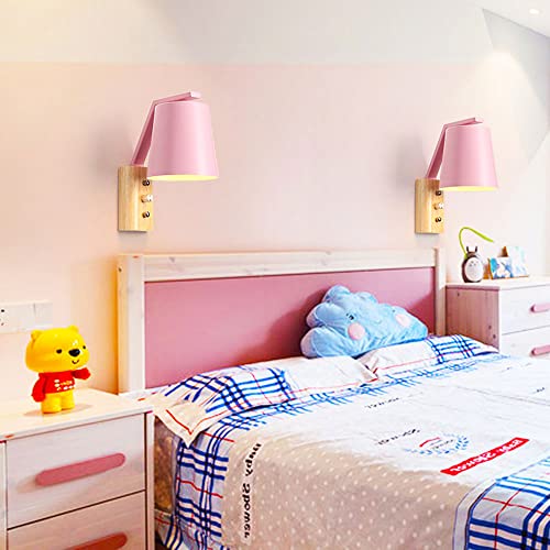 Luces de corredor modernas y aplique de pared nórdico de madera 2