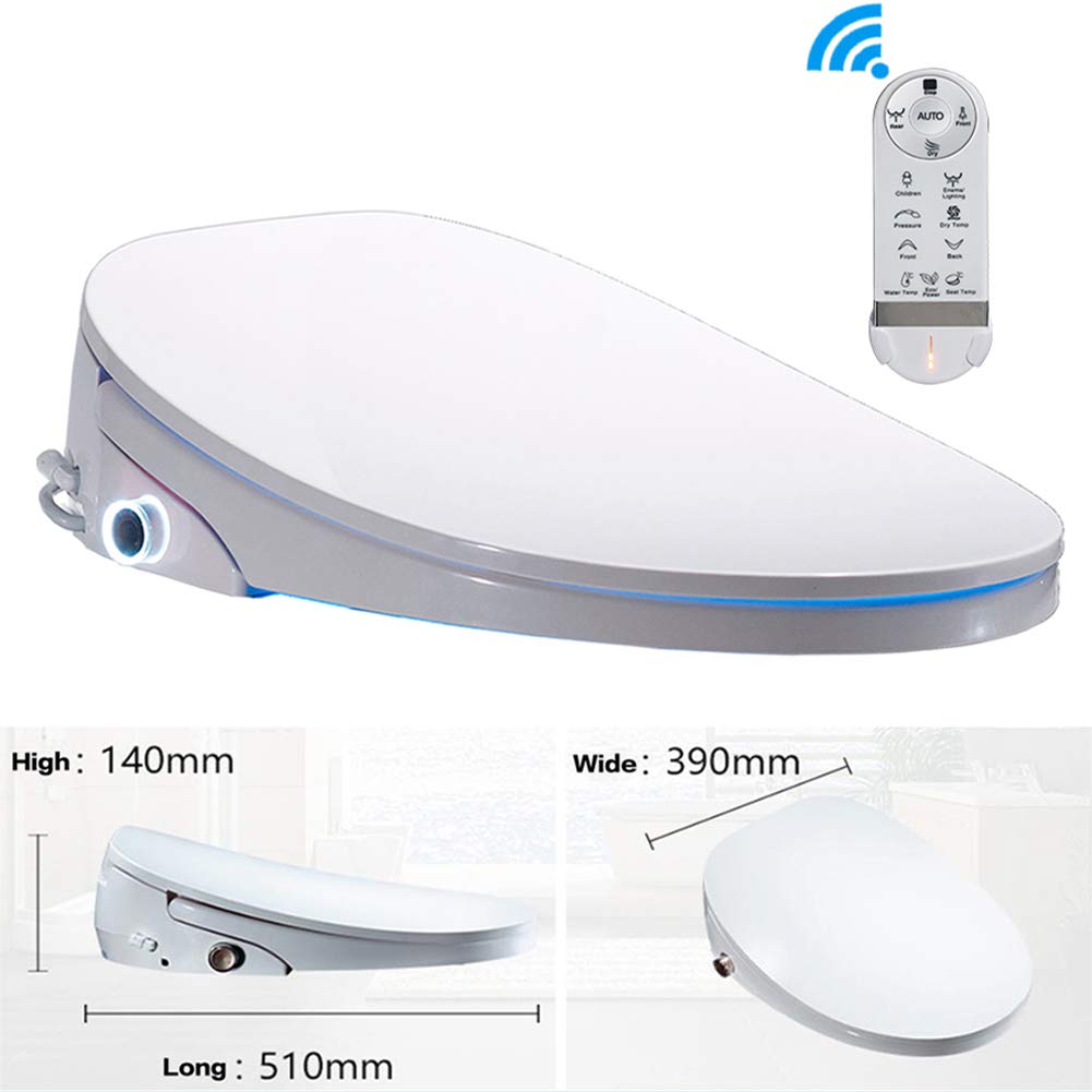 Buy BTSSA Electric Bidet,Toilets with Remote Control Electronic Heated