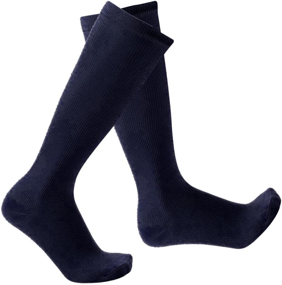 2xRunning Compression Socks Calf Support Stockings Dark