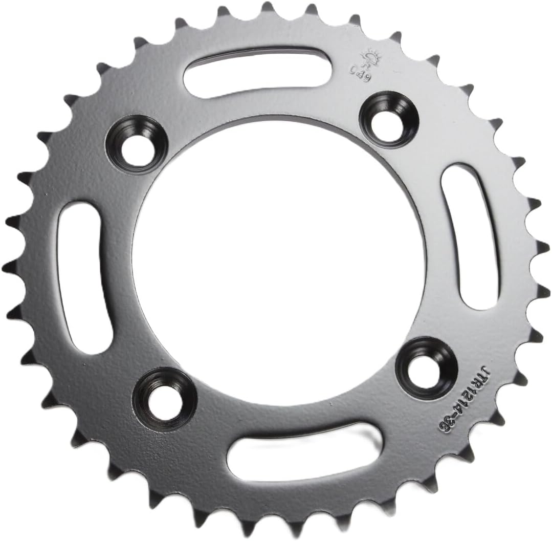 JT Sprockets JTR1214.36 36T Steel Rear Sprocket Natural, 36 Tooth/420 Pitch