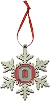 Vista 8 de Adorno navideño de copo de nieve de Alabama Crimson Tide