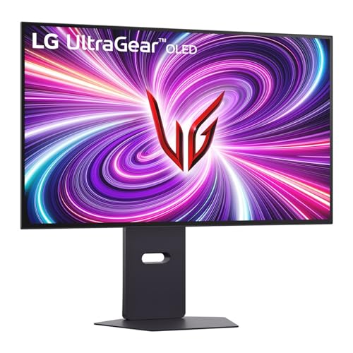 Image of LG Ultragear OLED 32GS95UV-B 32 inch Gaming PC Display - OLED Panel with UHD resolution, 4K (3840x2160), 0.03 ms GtG 240Hz, DisplayHDR TrueBlack400, DCI-P3 98.5%, AMD FreeSync Premium Pro, NVIDIA