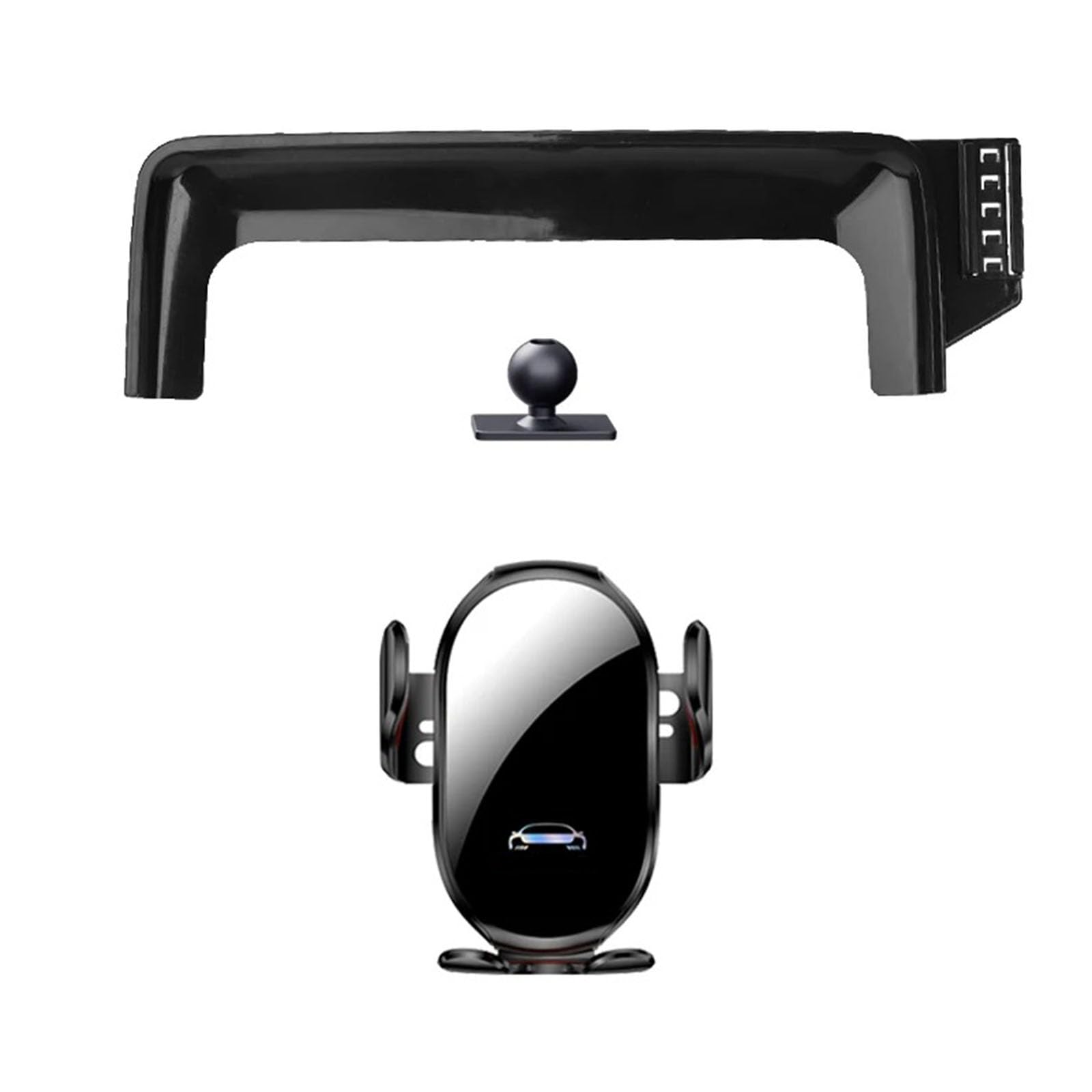 MOGFLMAN Car Phone Holder for Mercedes-Benz GLC X254 2023-2024, LHD Car Phone Holder