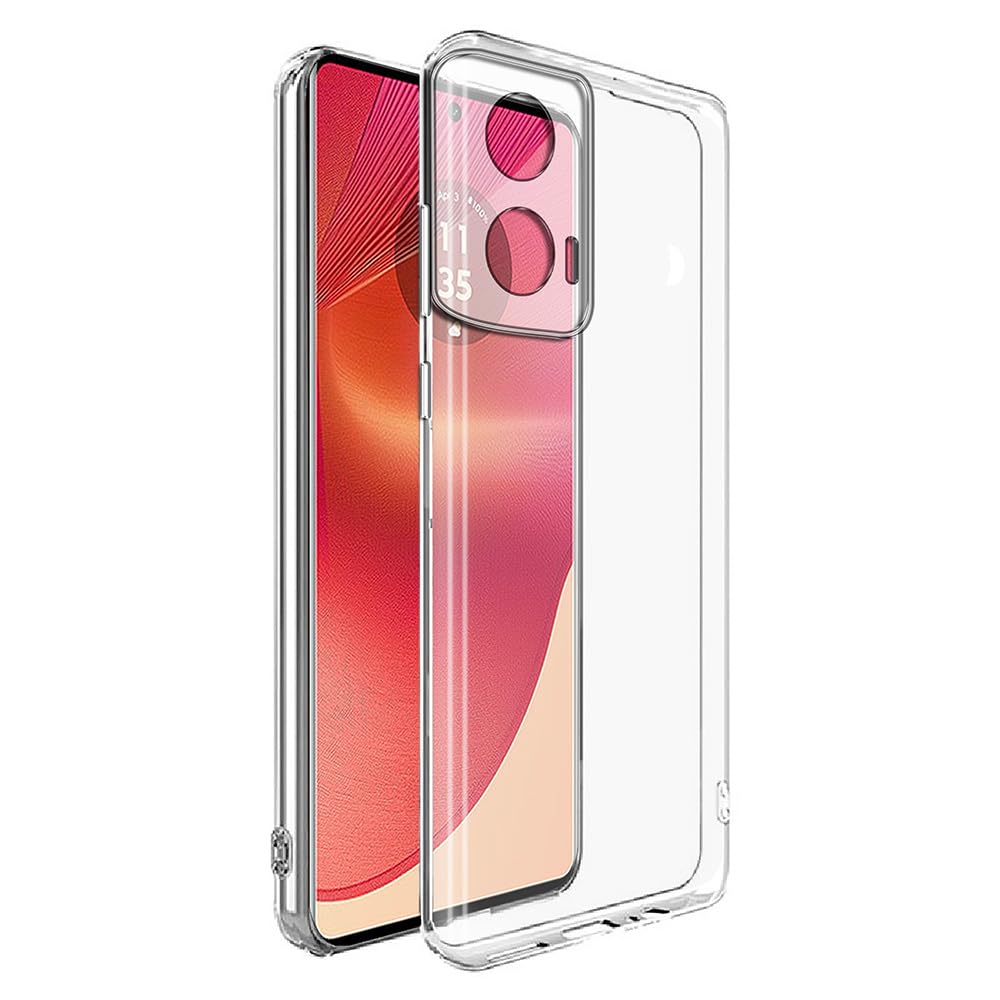 Casotec Crystal Clear Back Case for Motorola Edge 50 Fusion 5G | Raised Bumps for Camera & Screen Protection | Clear Soft Silicone Back Case Cover for Motorola Edge 50 Fusion 5G (TPU | Transparent) (B0D5VLB6HJ) Amazon Price History, Amazon Price Tracker