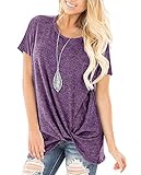 stil: damen-tunika bluse elegant, einfach, lässig, schlicht, rund kragen freizeit tops.