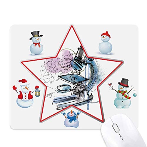 Tapis de souris famille bonhomme de neige, idée cadeau de Noël originale