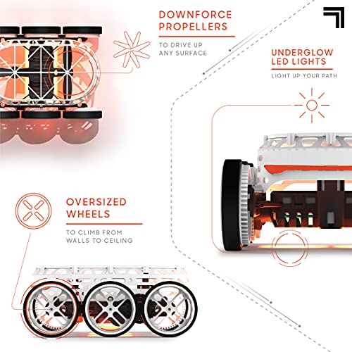 remote control gravity rover wall ceiling crawler