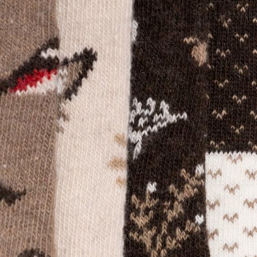 Image of MUK LUKS Women's Holiday 4 Pair Pack Socks