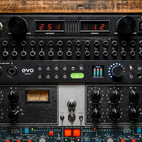 Audient EVO16 Interfaccia Audio (24 In/Out, Smartgain Multicanale, 8 Amplificatori Microfonici, Connessione USB-C), Nero - 4