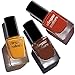 Cirque Colors Nail Polish - Tortoise Shell Nail Art Set - 0.37 fl. oz. (11 ml) - Vegan, Cruelty-Free, Non-Toxic Formula