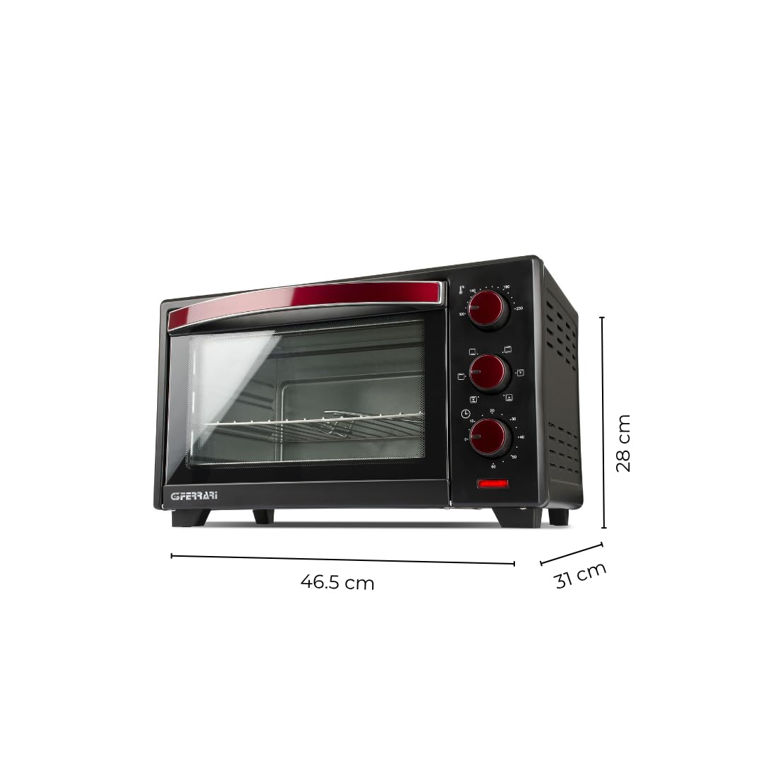 G3 Ferrari Il Moro 20 Forno Elettrico Ventilato, 20 L, 1380 W