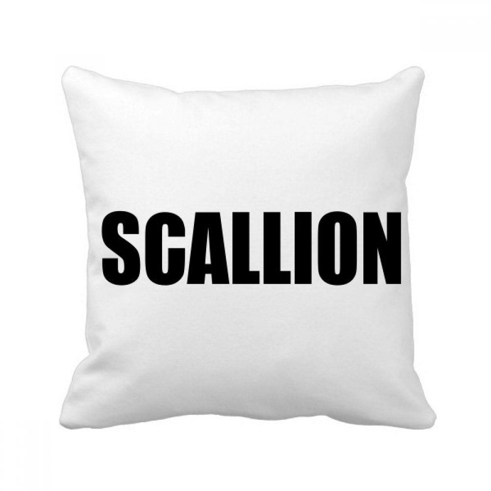 Coussin ciboule foods multicolor contre canape fade oreiller 40x40