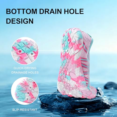 Image of ELETON Barefoot Shoes Women Men Hiking Water Shoes Wide Toe Box Zero Drop