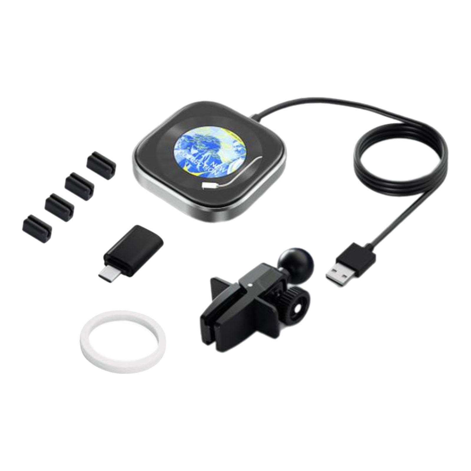 BNF®Wireless Carplay Adapter Black High Performance 2 in 1 Design Carplay Dongle|Consumer Electronics | Vehicle Electronics & GPS | Car Electronics Accessories |1 Vent Clip-picture-29