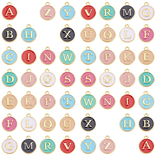 Lettre pendentif double face pour composer facilement des prénoms sur vos bijoux