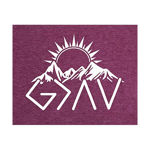 Women-God-is-Greater-Than-High-and-Lows-Shirt-Funny-Camping-Hiking-Mountaineering-Tee-Summer-Short-Sleeve-Tops Women God is Greater Than High and Lows Shirt Funny Sunrise Mountain Graphic Camping Tee Casual Short Sleeve Hiking Tops Red